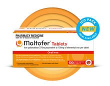 Load image into Gallery viewer, Maltofer Iron Tablets 100pk